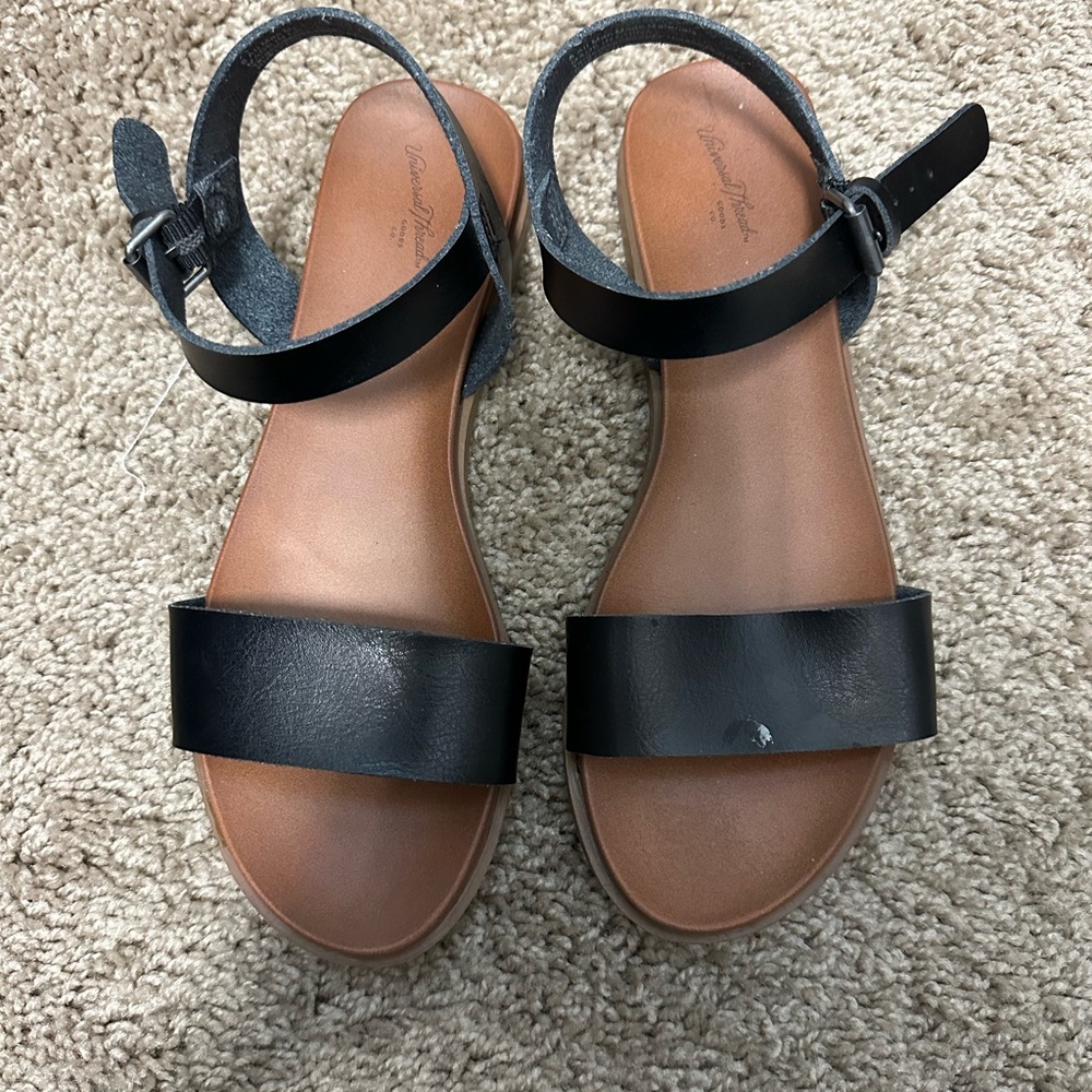 Black sandals